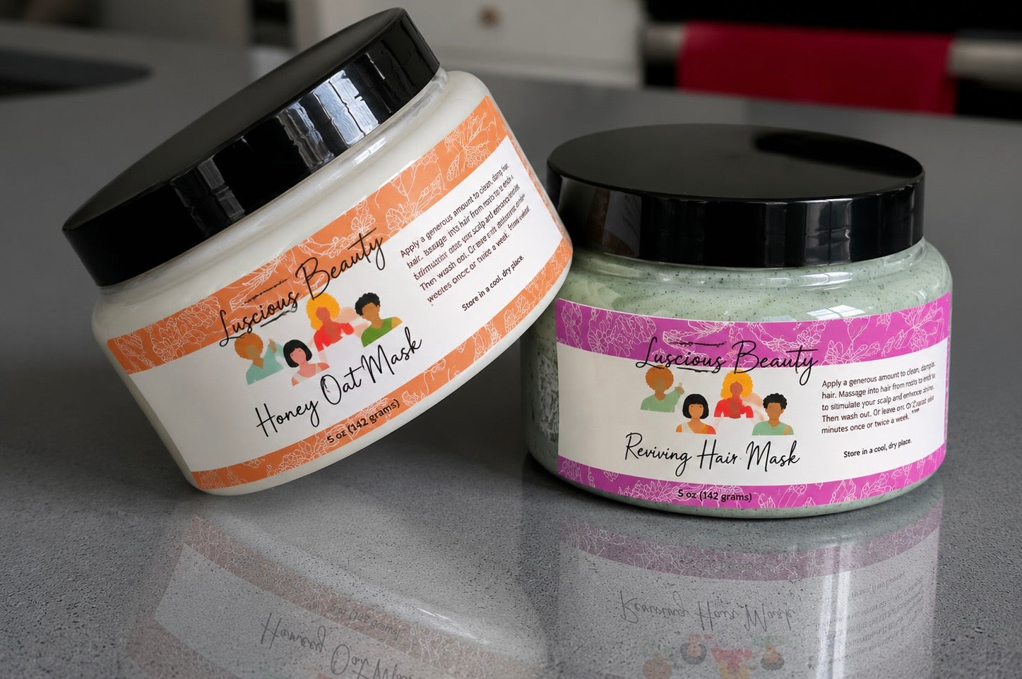 Sample Set Hair mask Duo