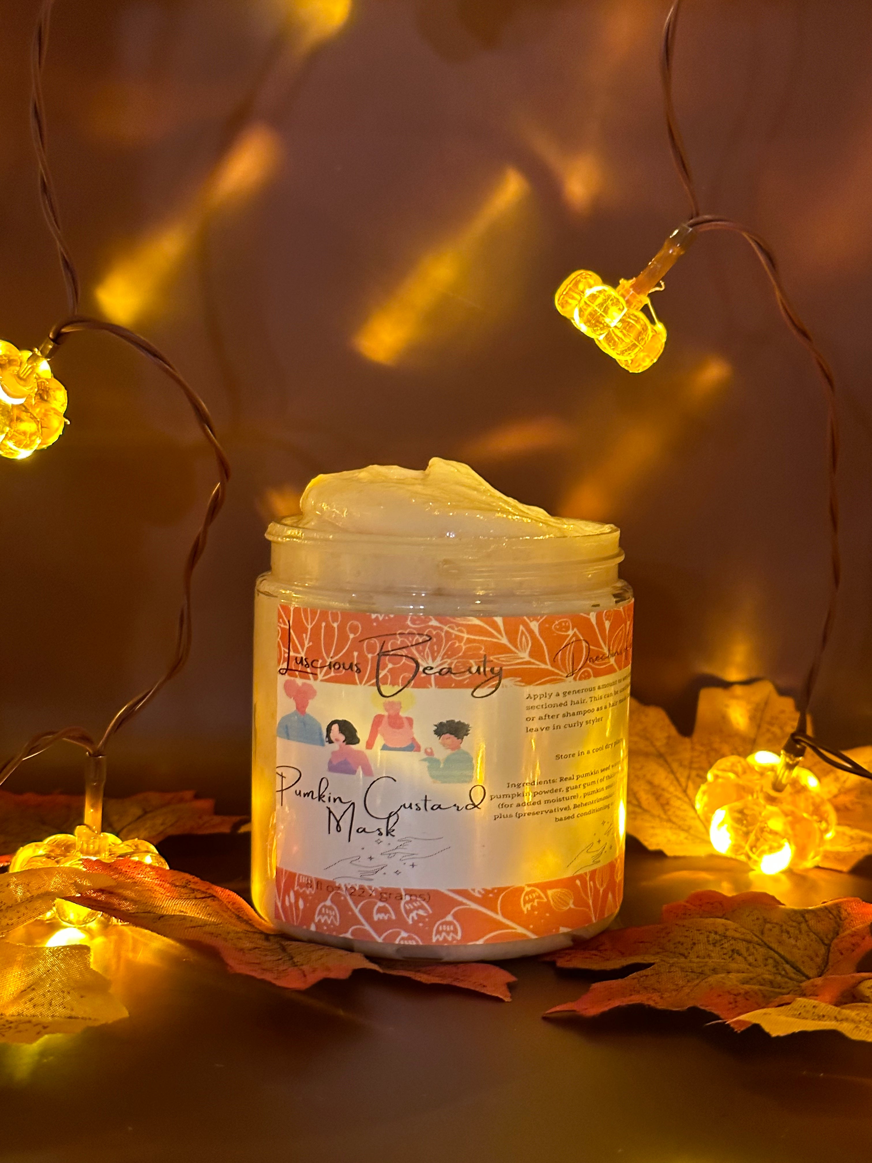 Pumpkin Custard Mask