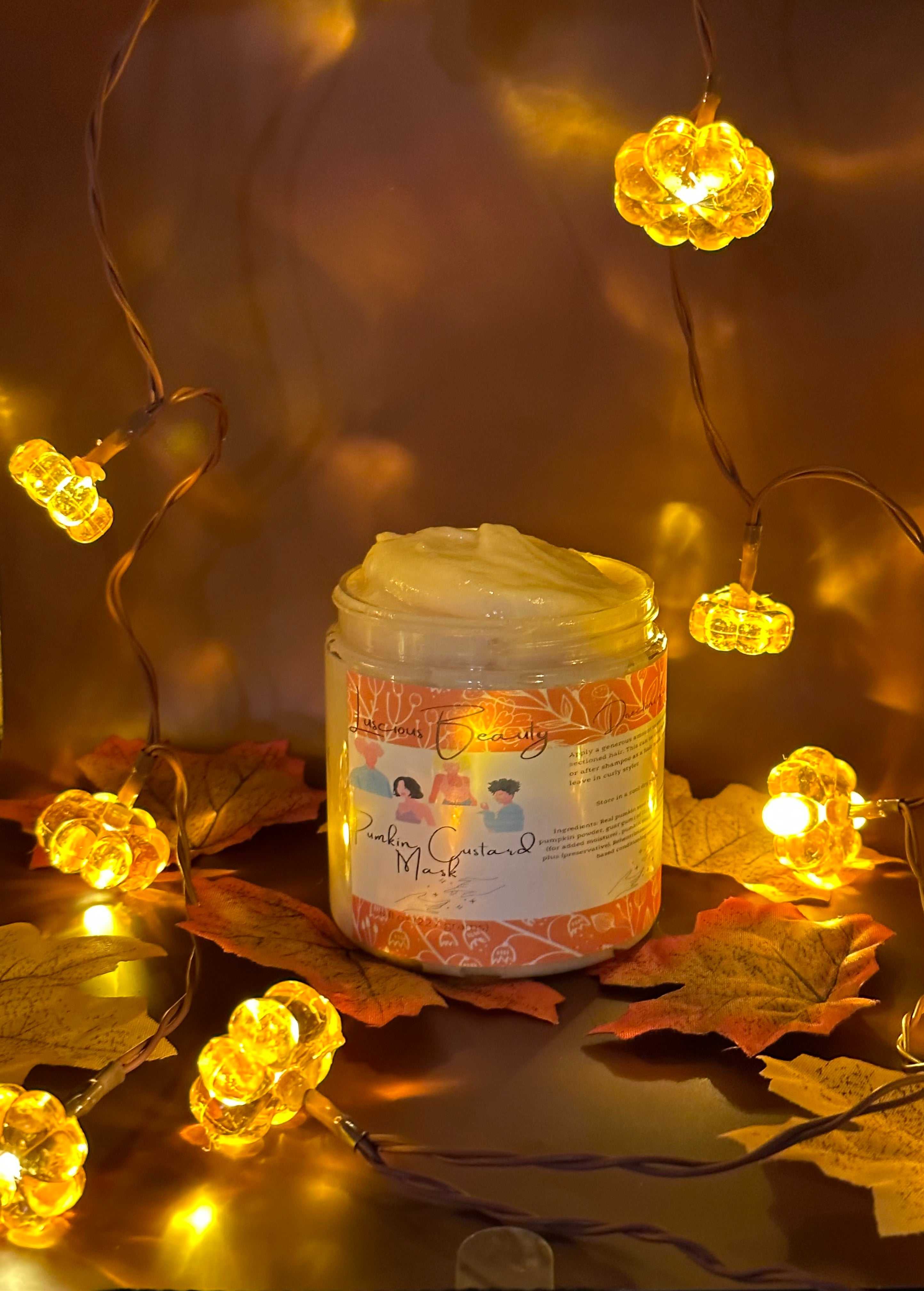 Pumpkin Custard Mask