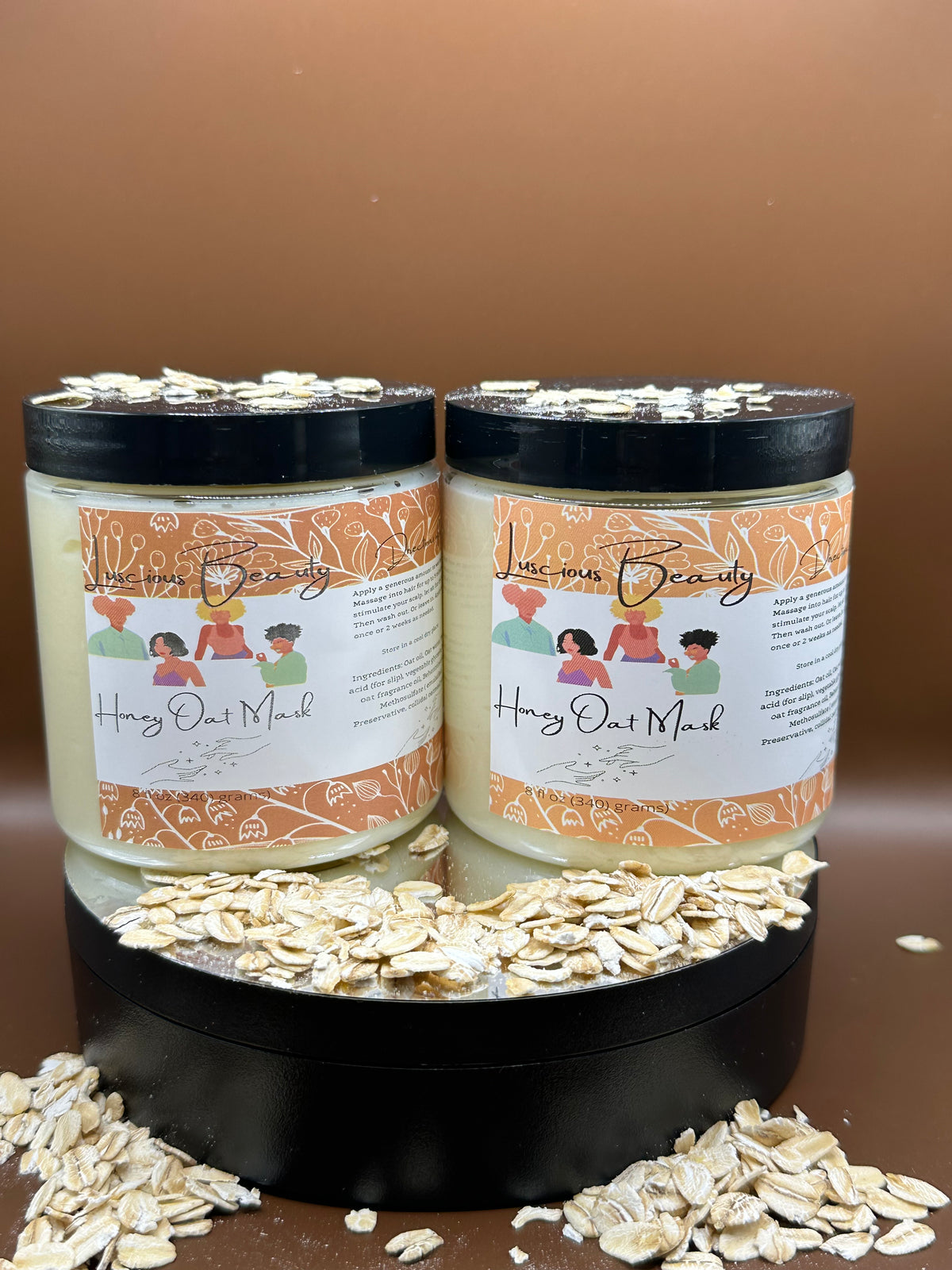 Honey & Oats Hair Mask lusciousbeauty